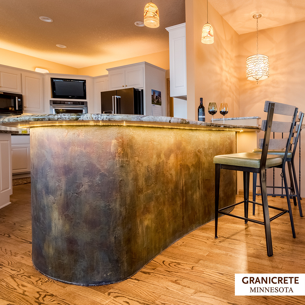 Creative concrete, more special than stone.