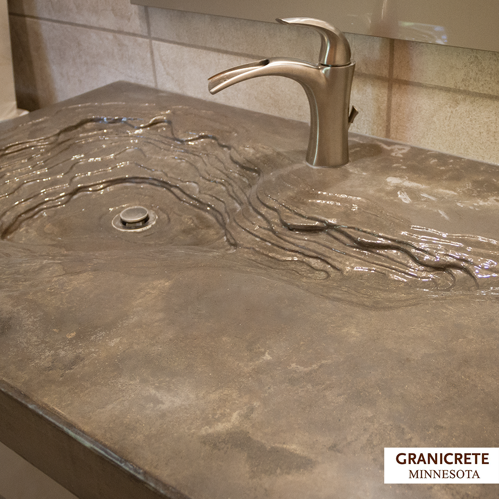 Glamorous Bathroom, Sink, and Hallway